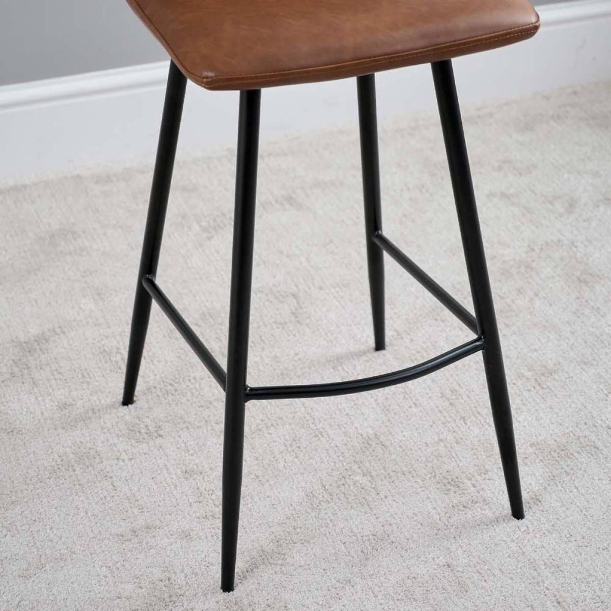 Ripley Bar Stool - Tan Set of 2 – image 6
