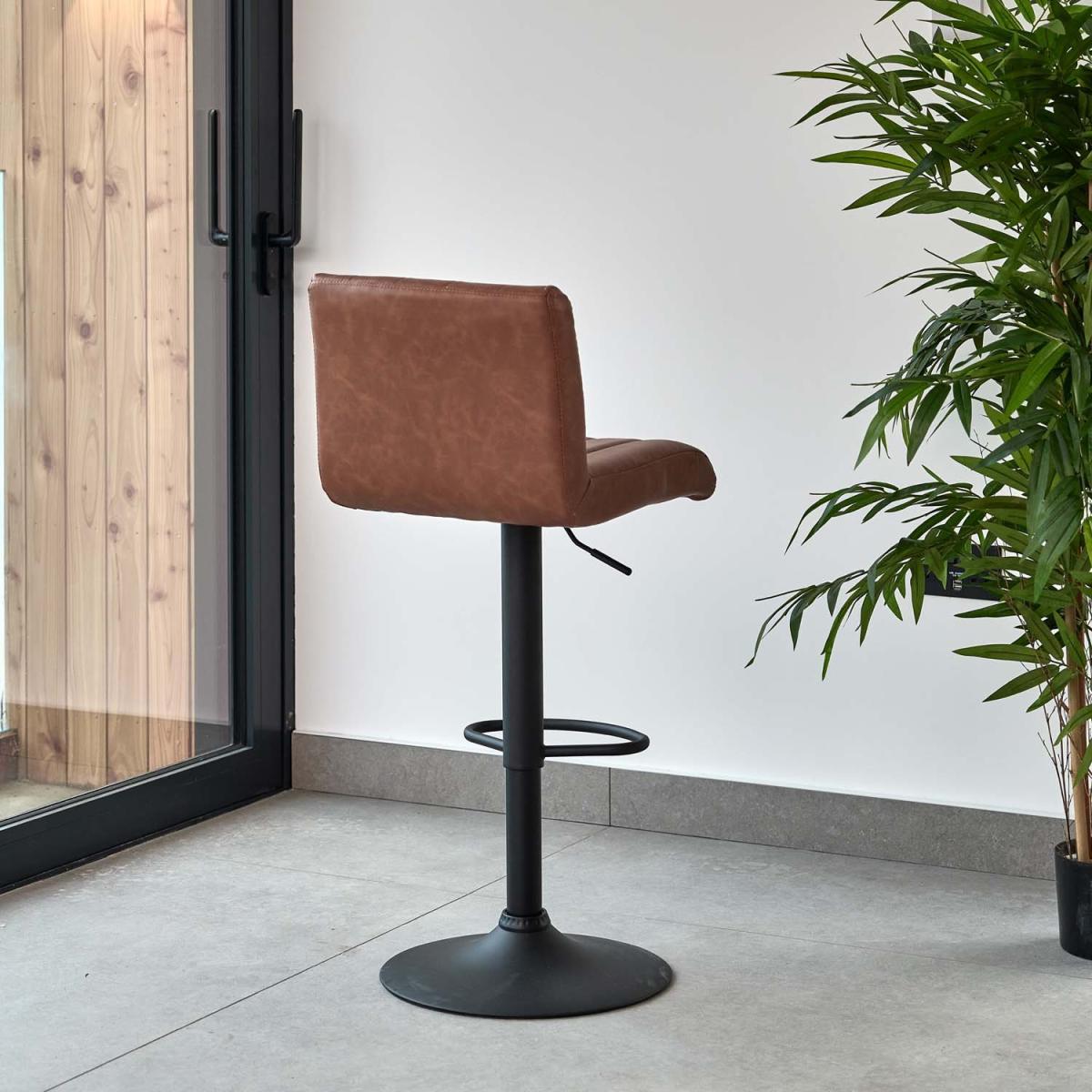 George Bar Stool in Tan – image 2
