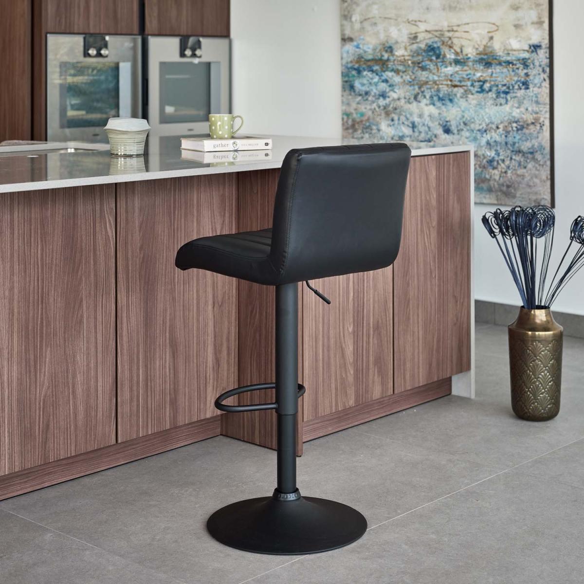 George Bar Stool in Black – image 2