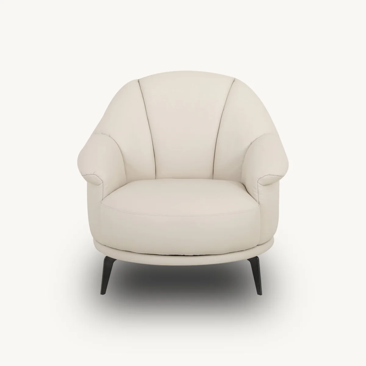 Valeria Swivel Amrchair, Natural – image 2