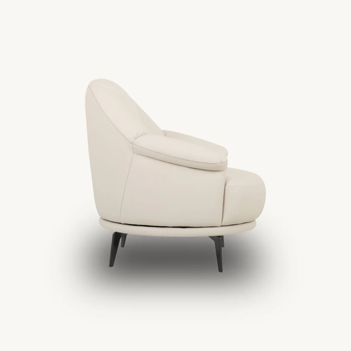 Valeria Swivel Amrchair, Natural – image 3