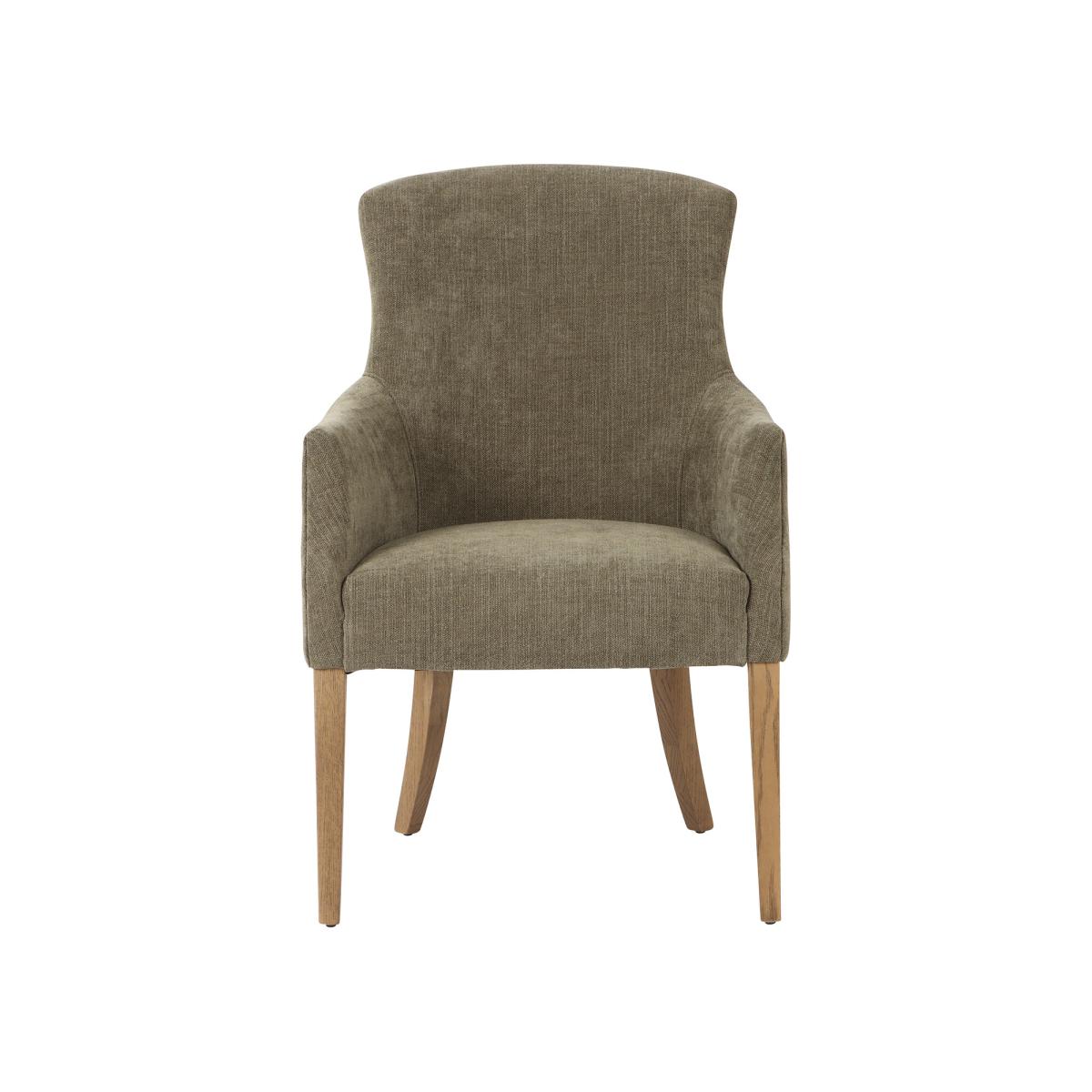 Lockwood Dining Armchair, Neutral Fabric | Barker & Stonehouse – image 3