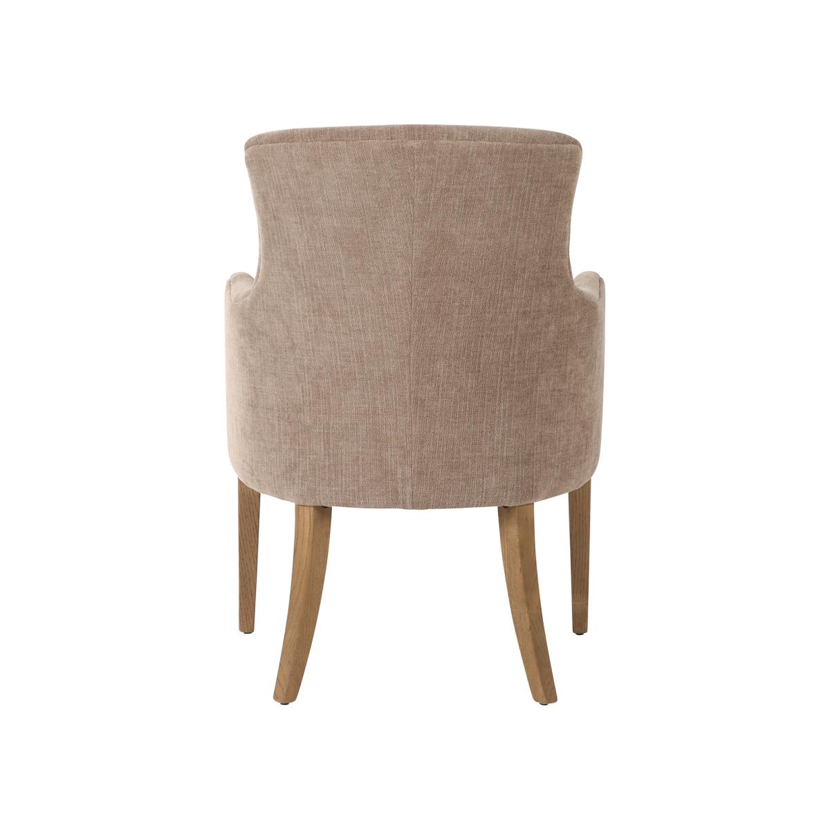 Lockwood Dining Armchair, Neutral Fabric | Barker & Stonehouse – image 8