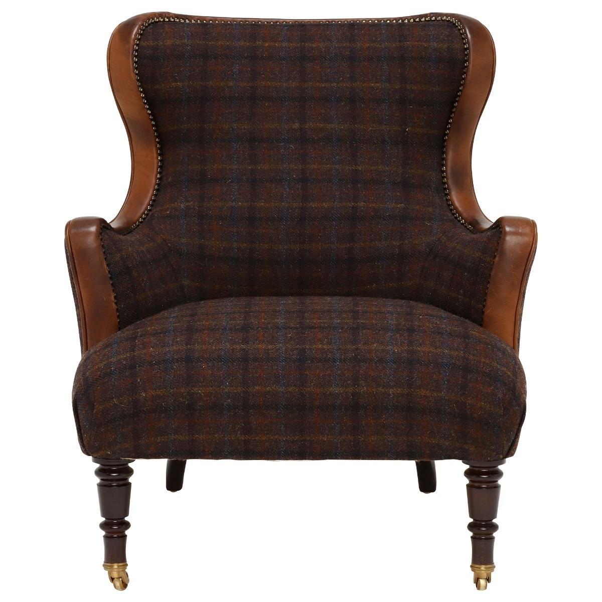 Harris Tweed Nairn Occasional Chair, Darnoch Check – image 3