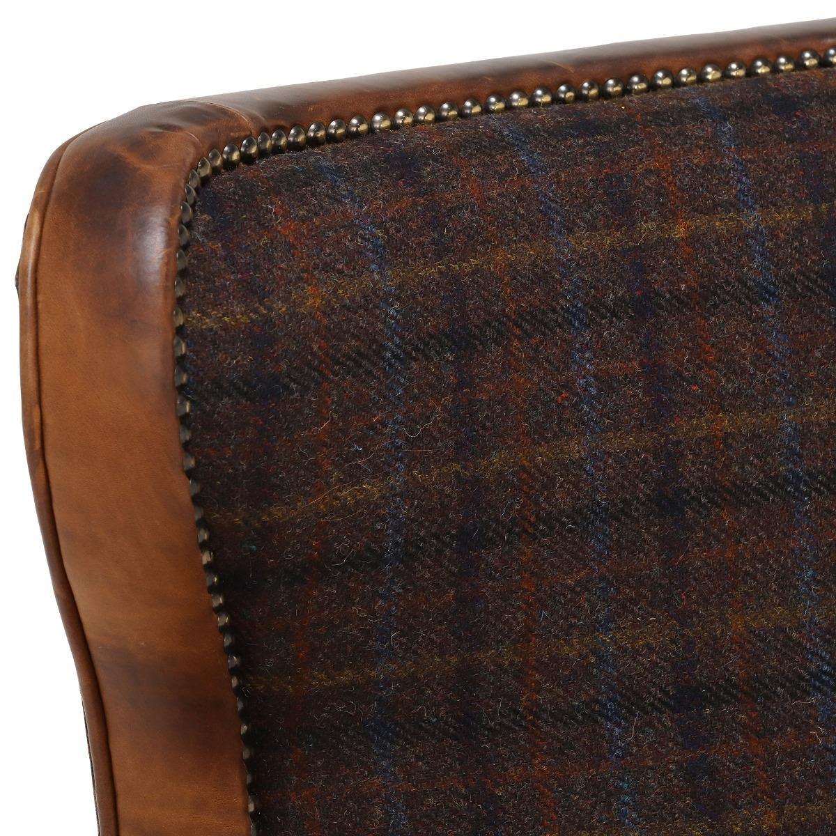 Harris Tweed Nairn Occasional Chair, Darnoch Check – image 4
