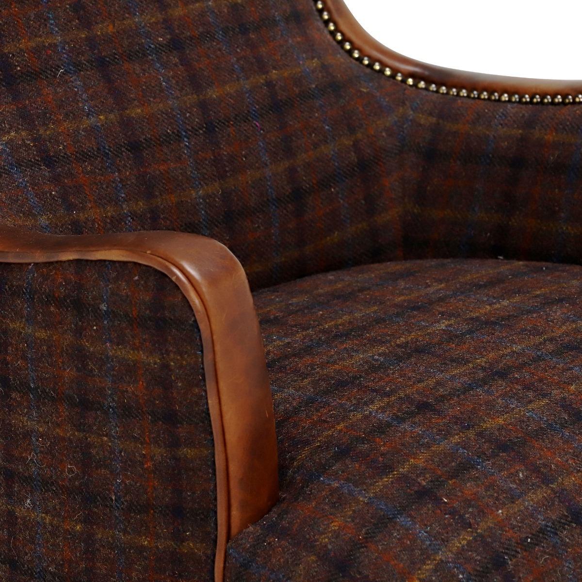 Harris Tweed Nairn Occasional Chair, Darnoch Check – image 5