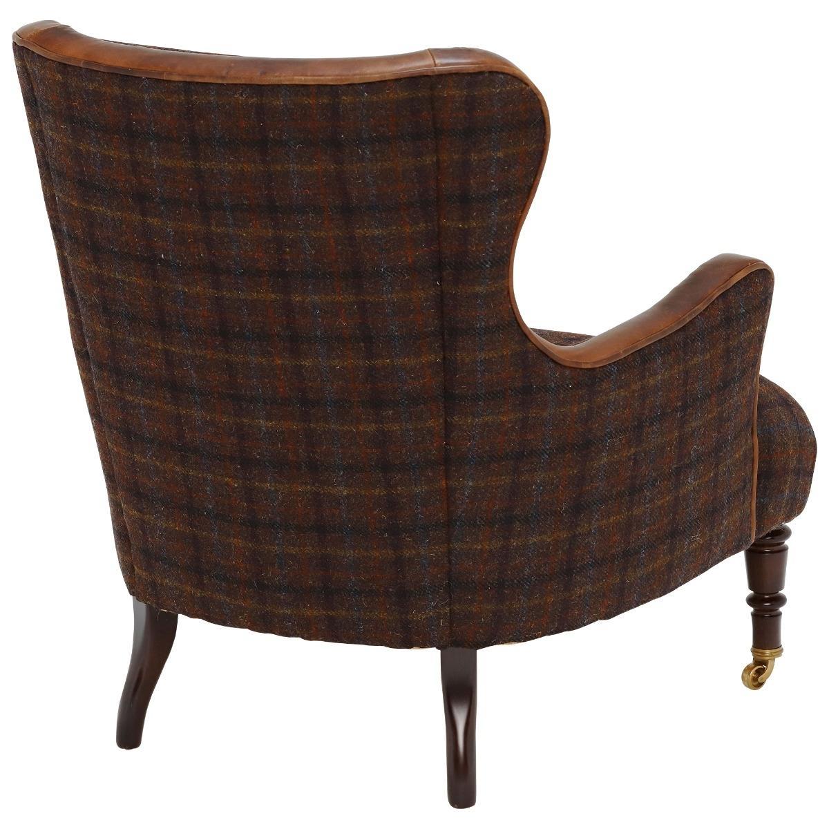 Harris Tweed Nairn Occasional Chair, Darnoch Check – image 7