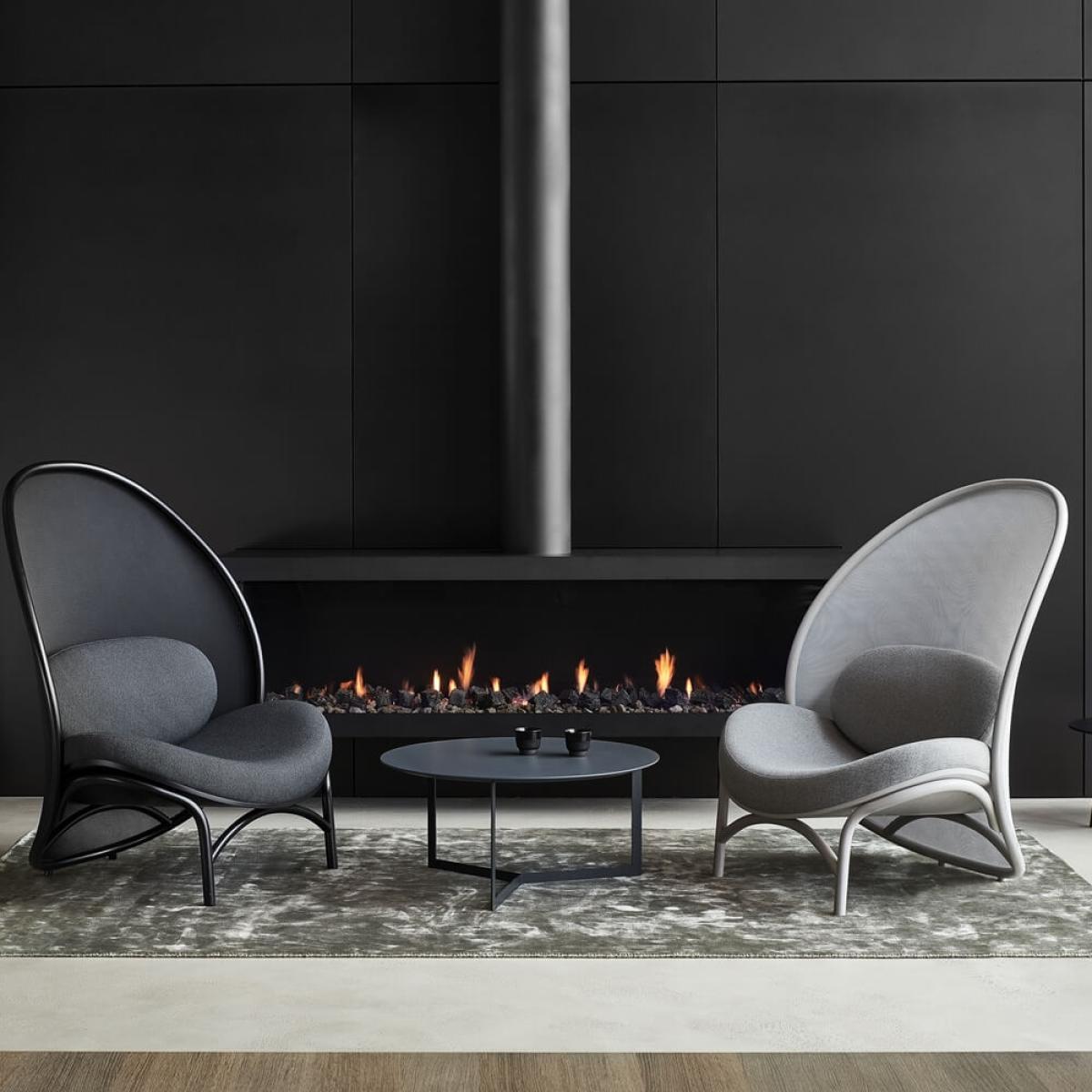All Grey Chips Lounge Chair – image 2