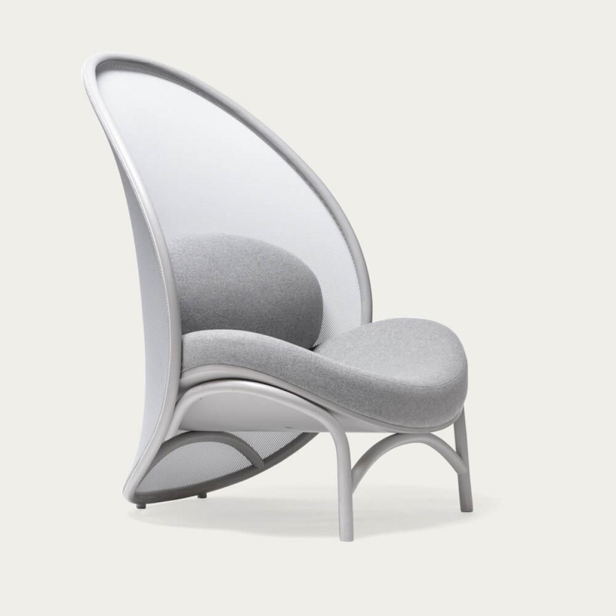 All Grey Chips Lounge Chair – image 3