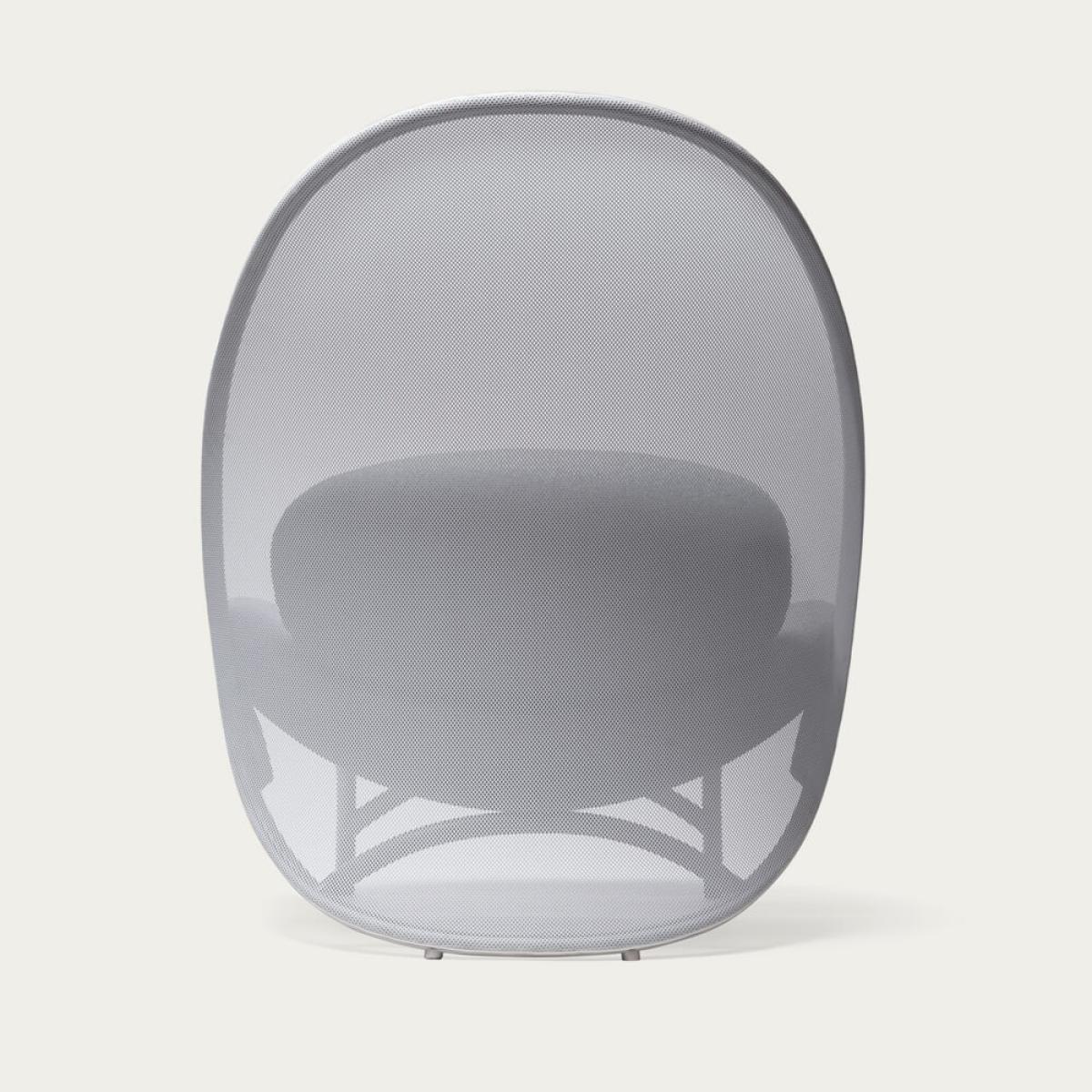 All Grey Chips Lounge Chair – image 4