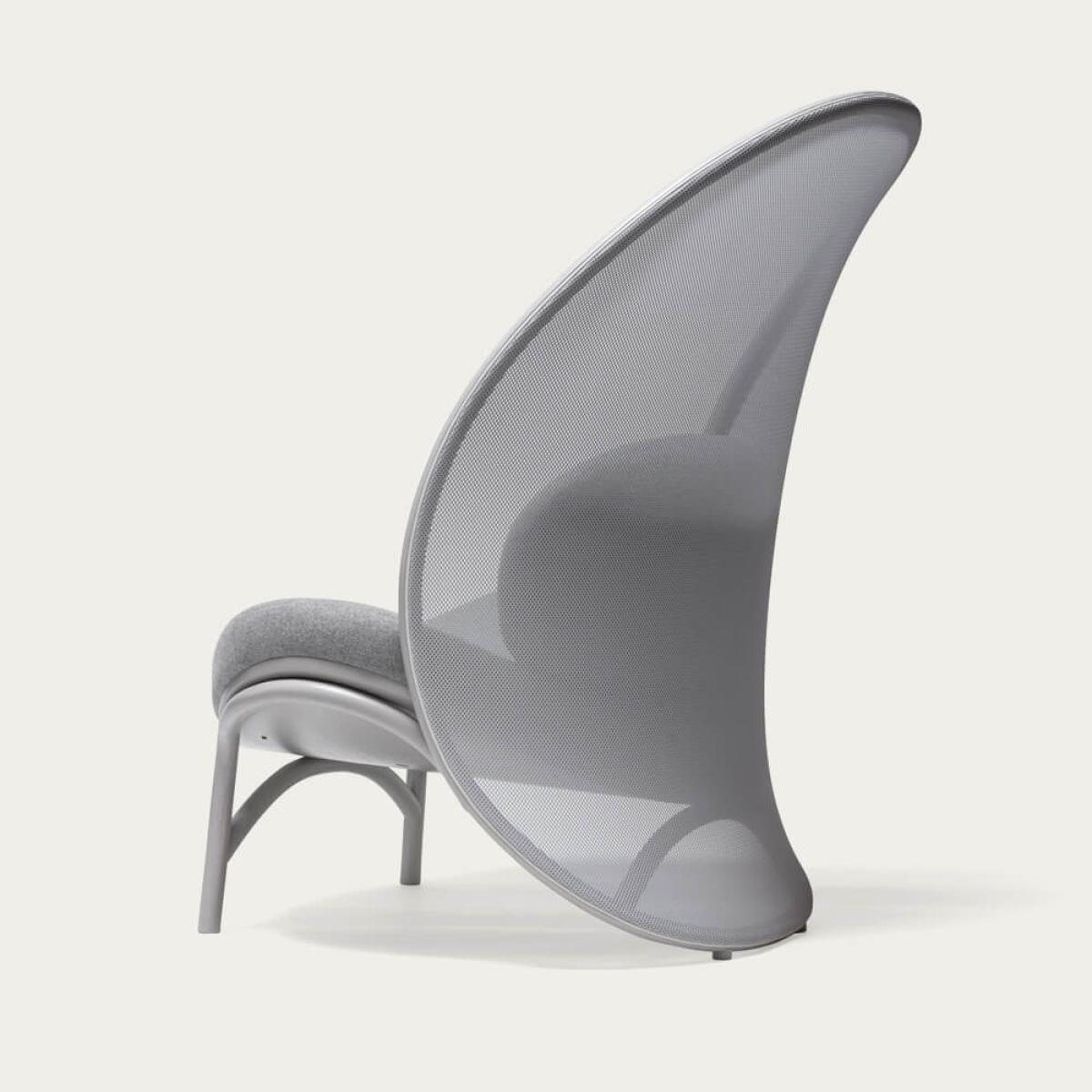 All Grey Chips Lounge Chair – image 5
