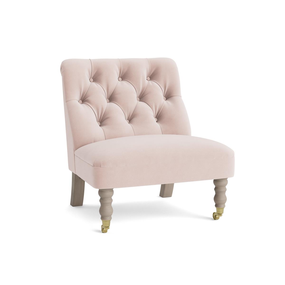 Domme Armchair – Ochre Cotton Linen – image 10