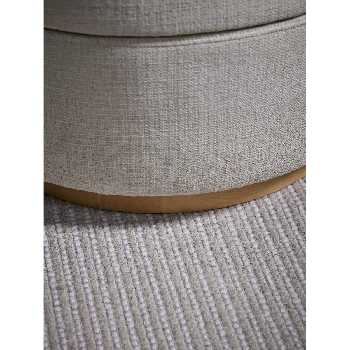 Swivel Storage Occasional Chair – image 4