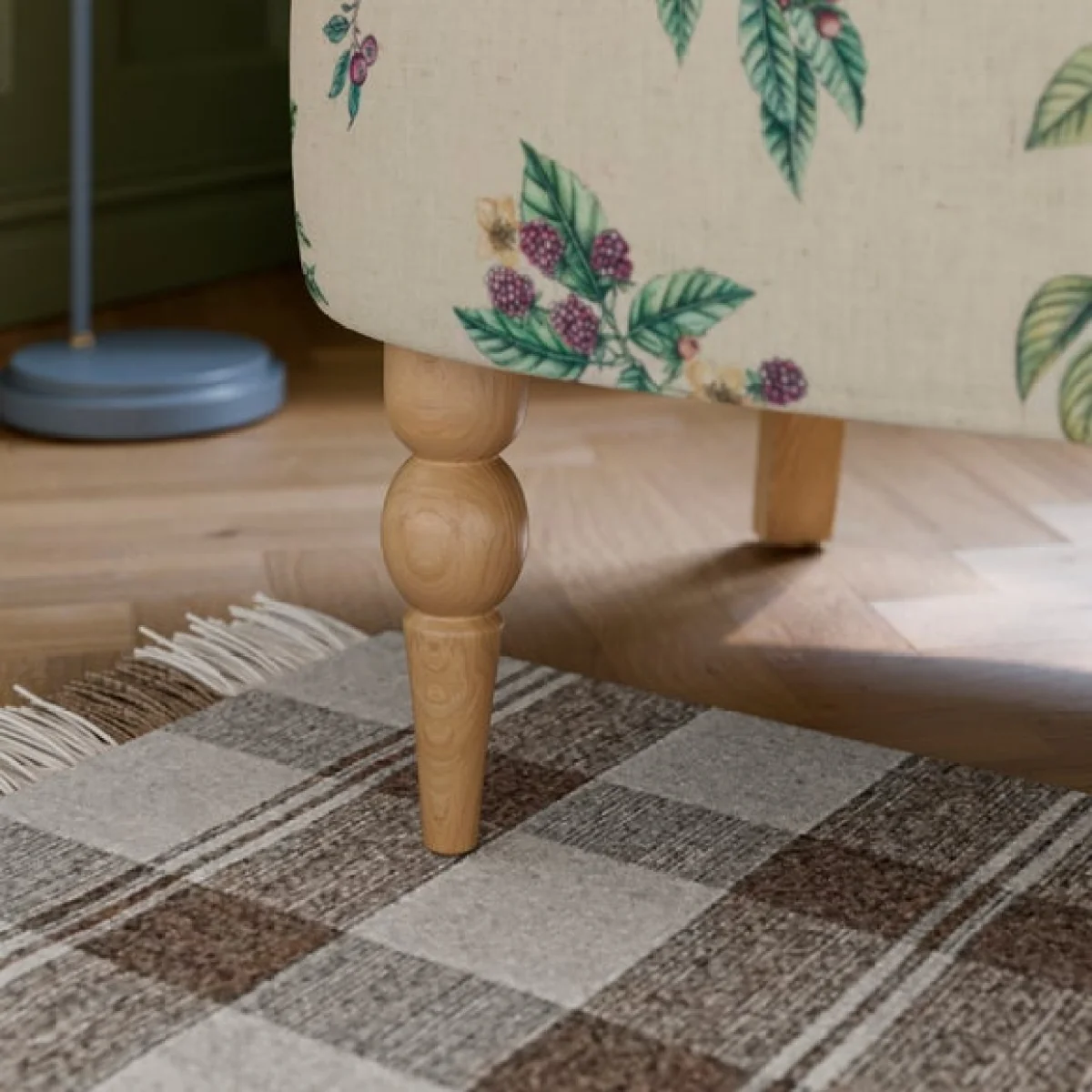 Petit Botanical Orchard Print Occasional Armchair – image 5