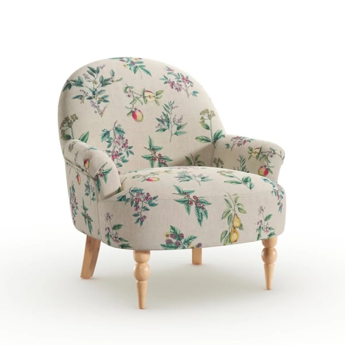 Petit Botanical Orchard Print Occasional Armchair – image 8