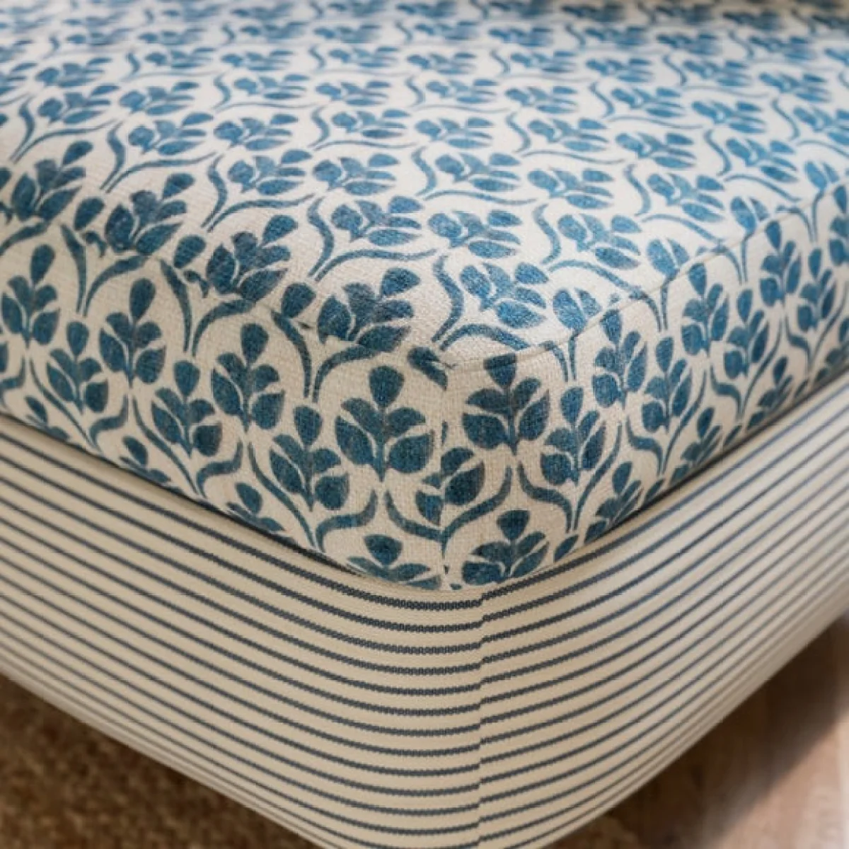 Pip Wood Block Stripe Accent Chair – image 3