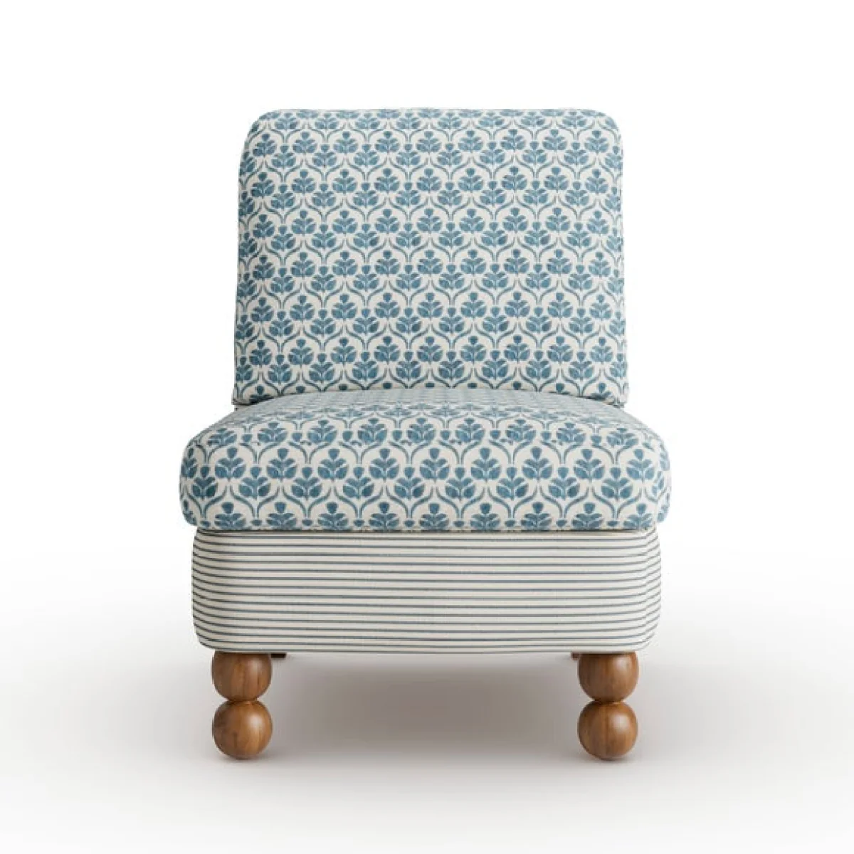 Pip Wood Block Stripe Accent Chair – image 6