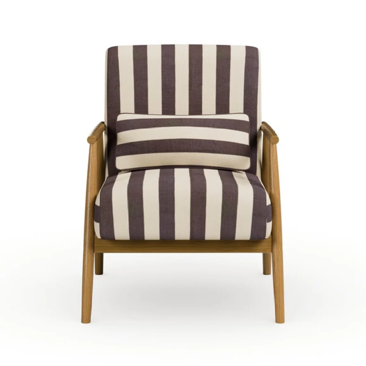 Alpine Woven Stripe Spindle Chair – image 7