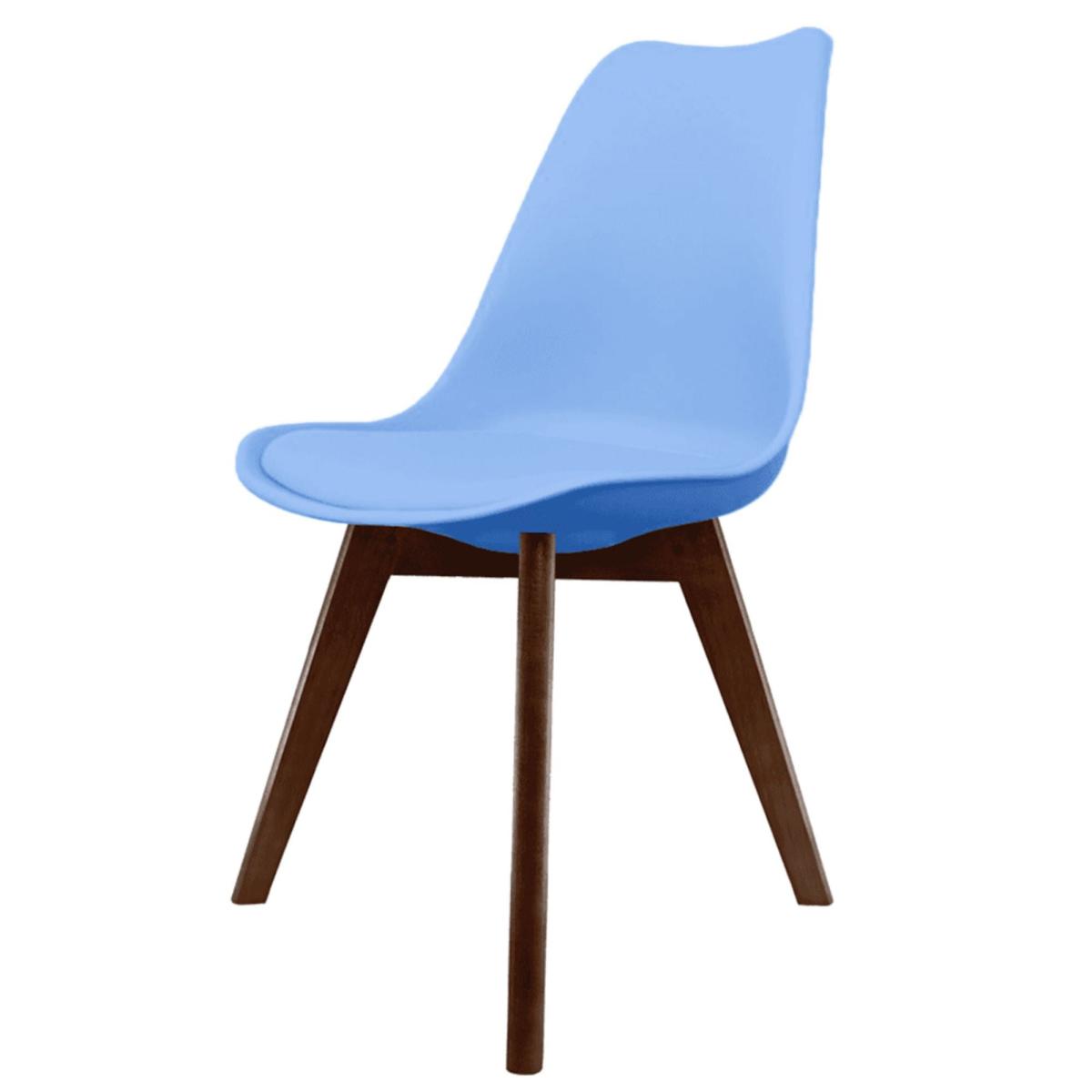 Fusion Living Soho Plastic Dining Chair with Squared Legs – image 2