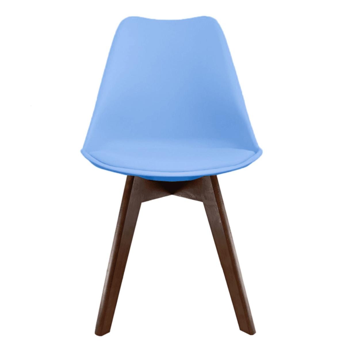 Fusion Living Soho Plastic Dining Chair with Squared Legs – image 3