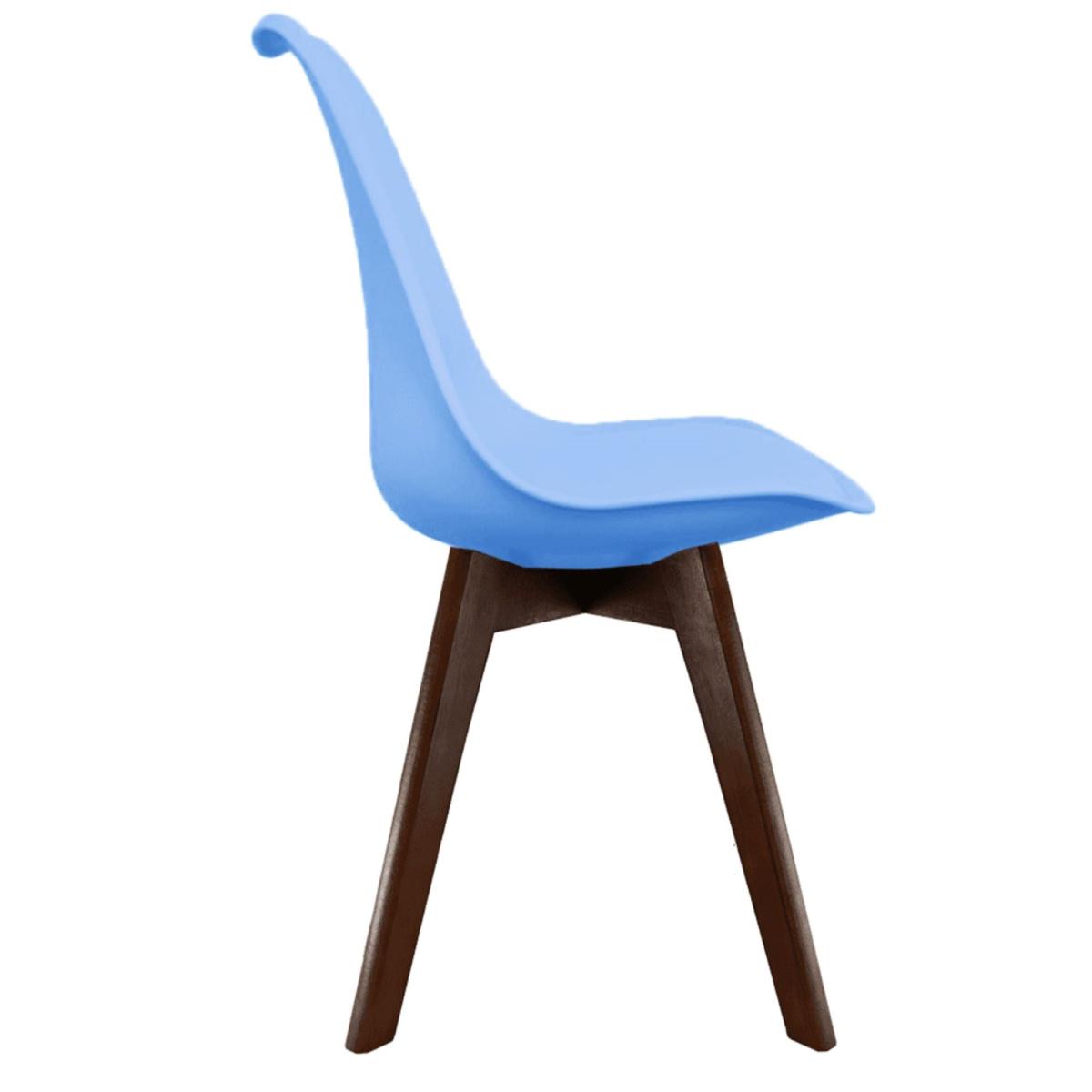 Fusion Living Soho Plastic Dining Chair with Squared Legs – image 4