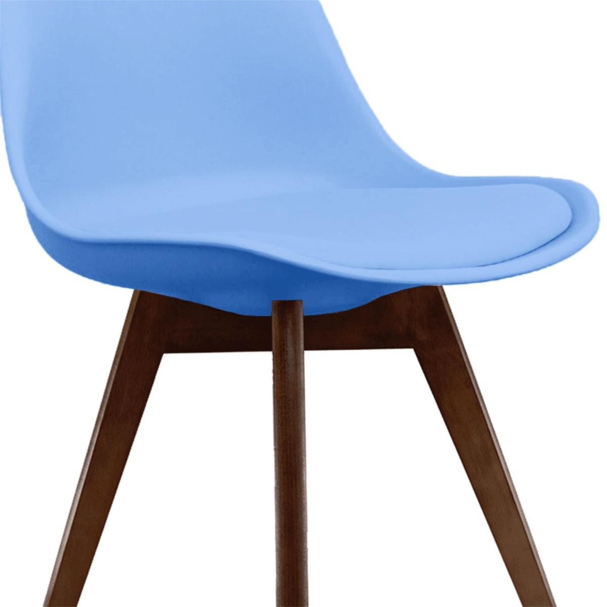 Fusion Living Soho Plastic Dining Chair with Squared Legs – image 7