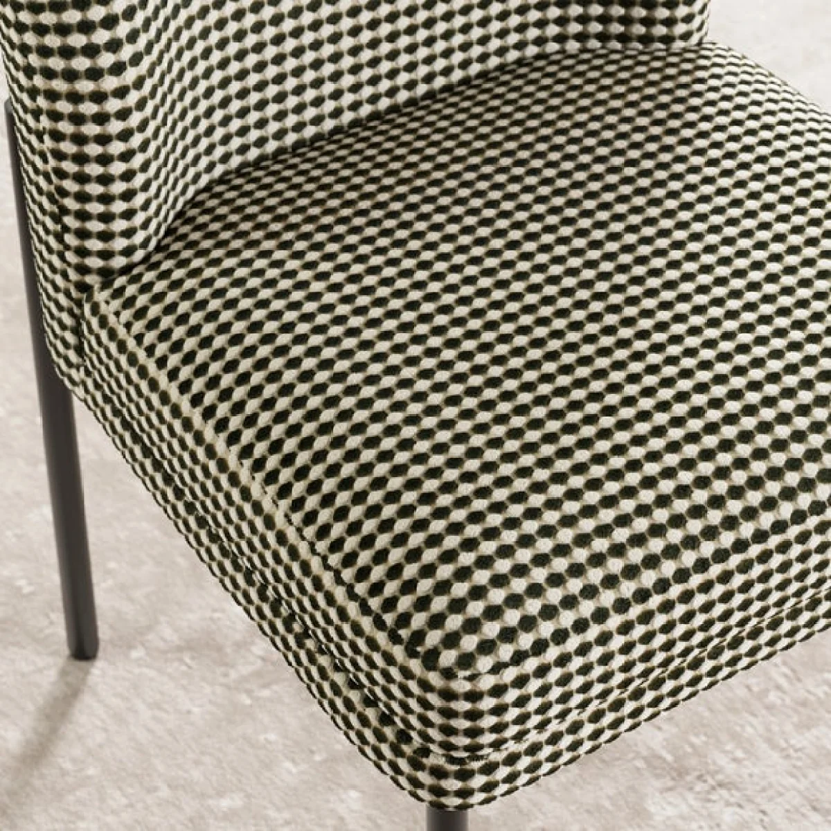 Carey Double Upholstered Dining Chair, Bobble Chenille – image 4