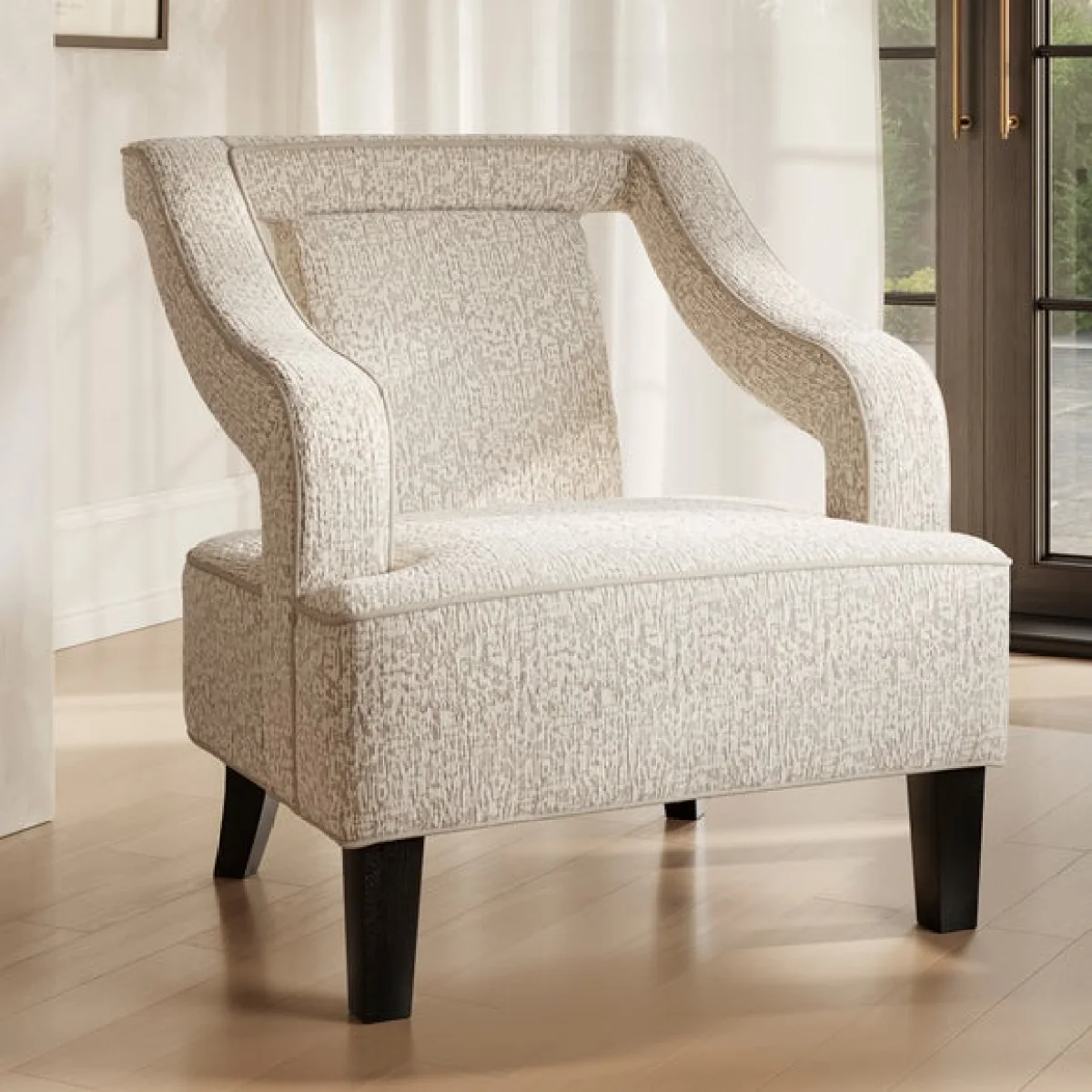 Sofia Chenille Accent Chair – image 1