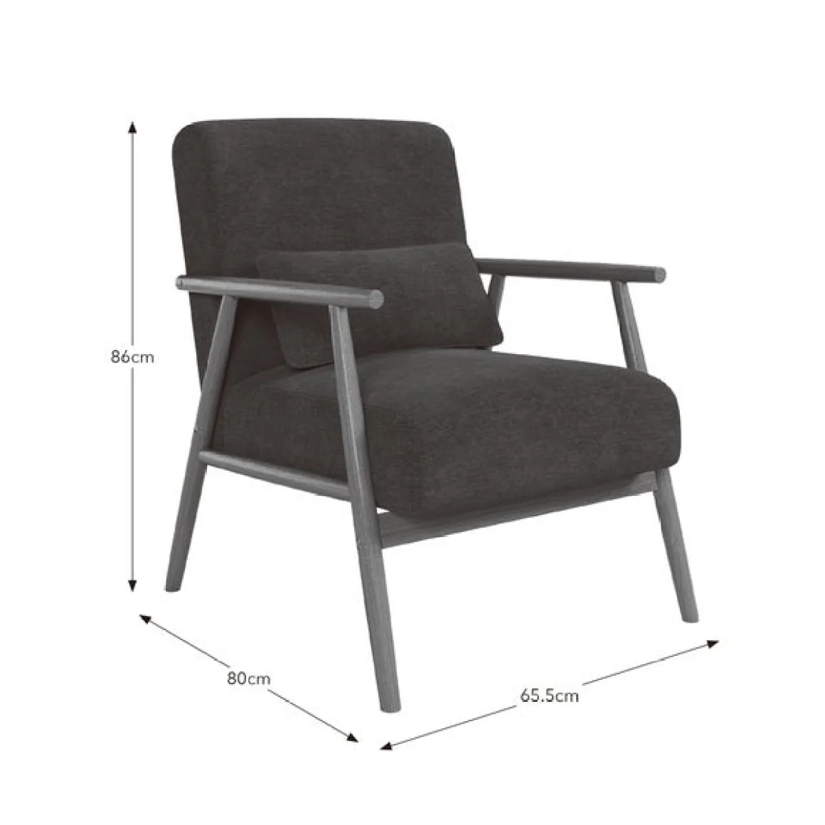 Alpine Chenille Spindle Chair – image 9