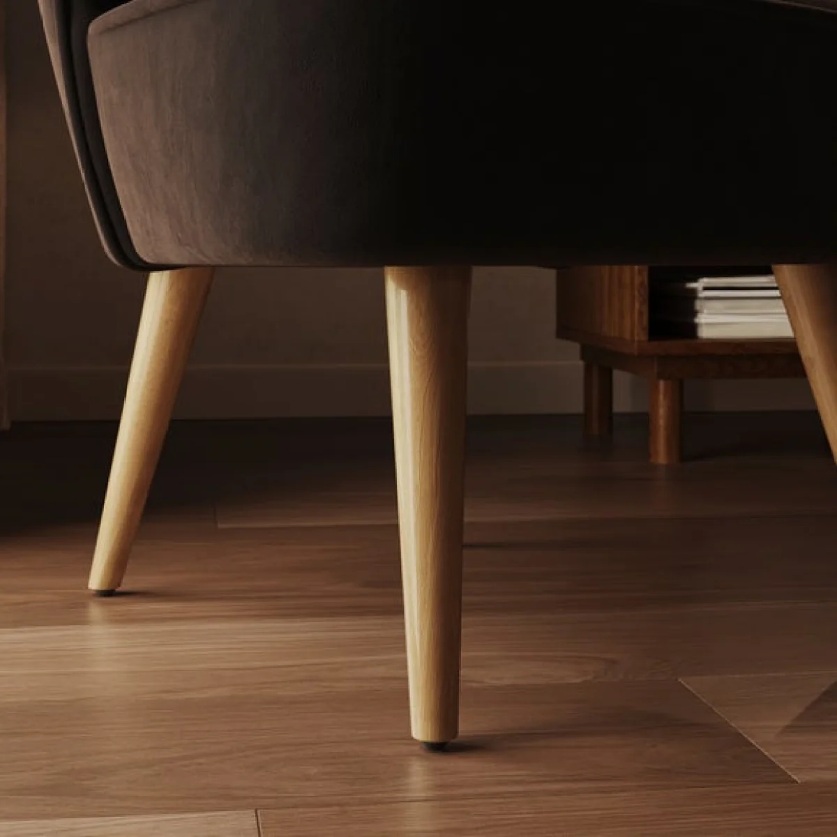 Elsie Velvet Cocktail Chair – image 5