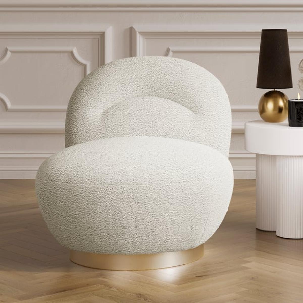 LPD Langham Curved Swivel Chair – image 1