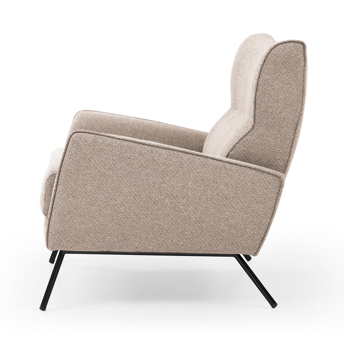 Clara Linen Effect Accent Chair Clara Natural – image 8