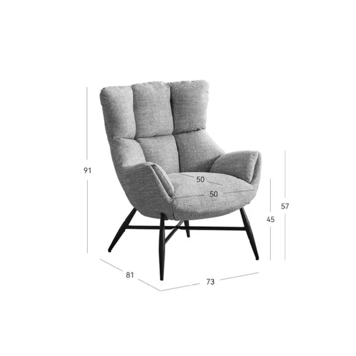 Image Furnishings Hamilton Chenille Accent Chair – image 4