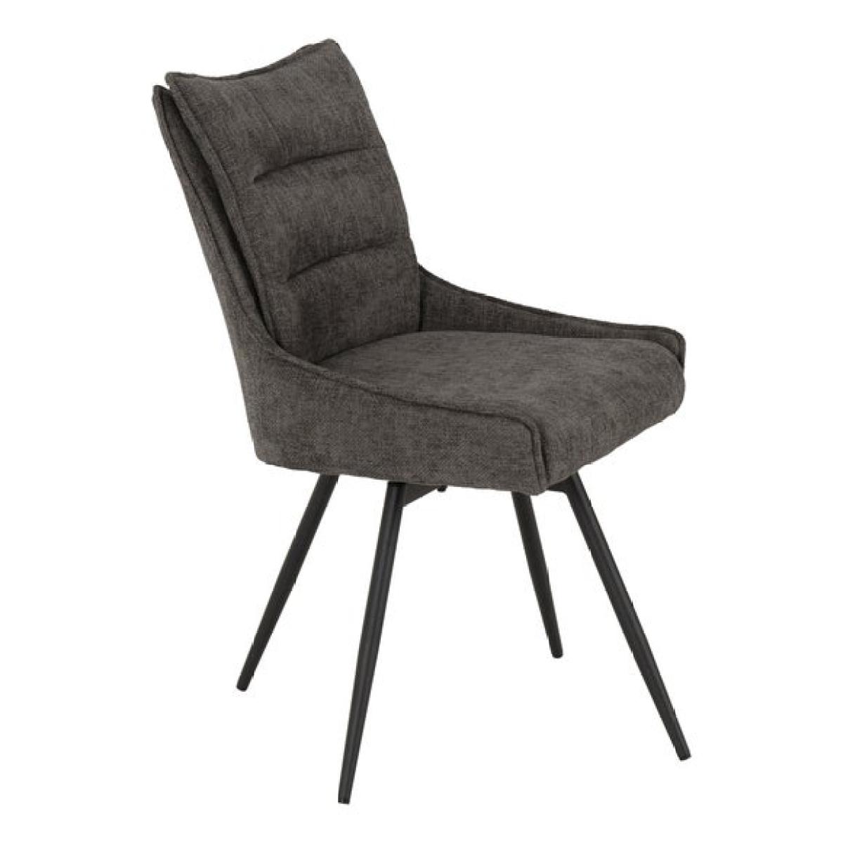Lewis Set of 2 Swivel Dining Chairs, Fabric – image 5