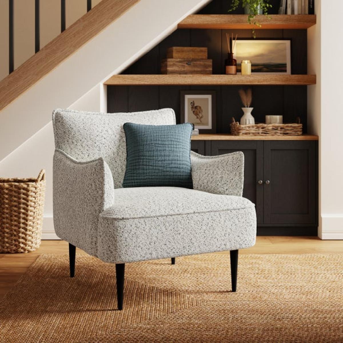 Rylee Fleck Boucle Occasional Armchair – image 1