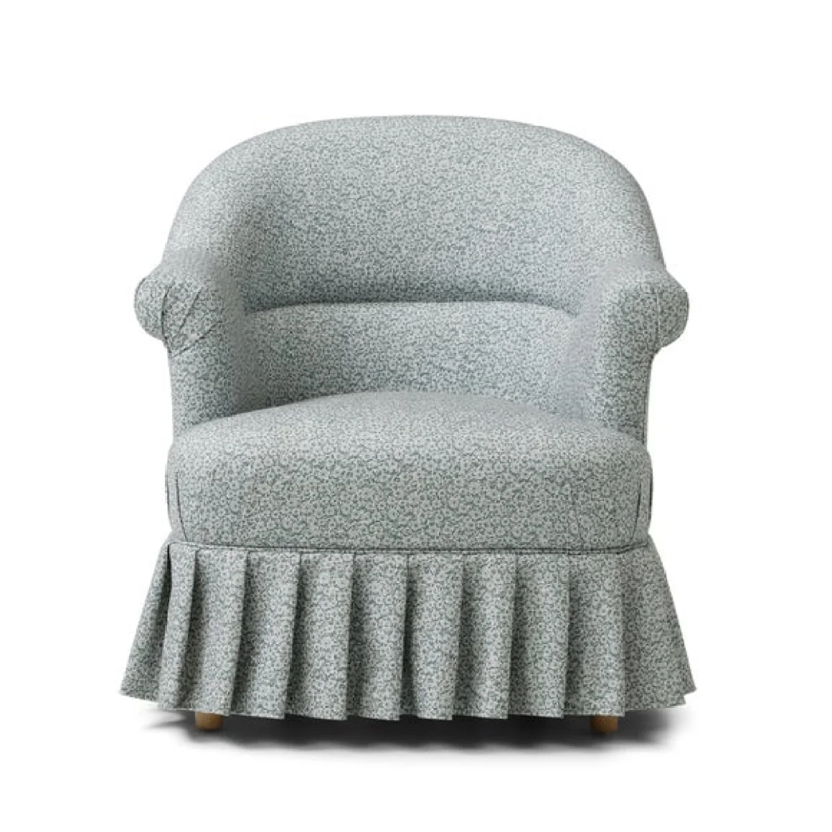 Goldie Frill Ditsy Print Accent Chair – image 6