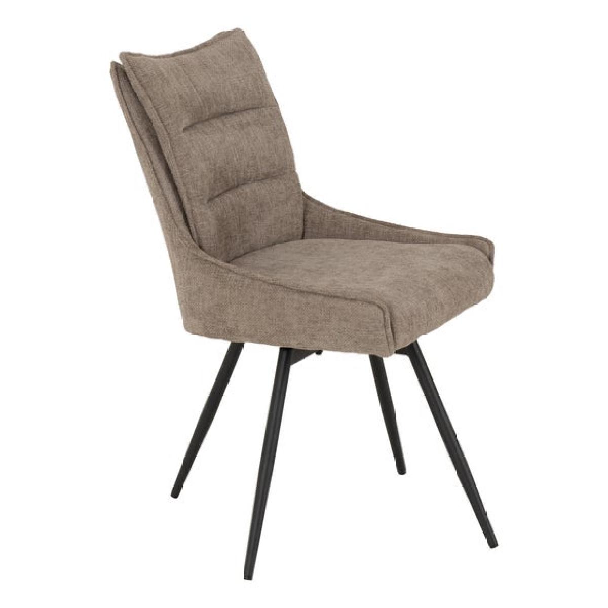 Lewis Set of 2 Swivel Dining Chairs, Fabric – image 5