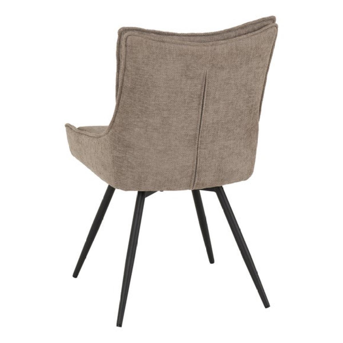 Lewis Set of 2 Swivel Dining Chairs, Fabric – image 8