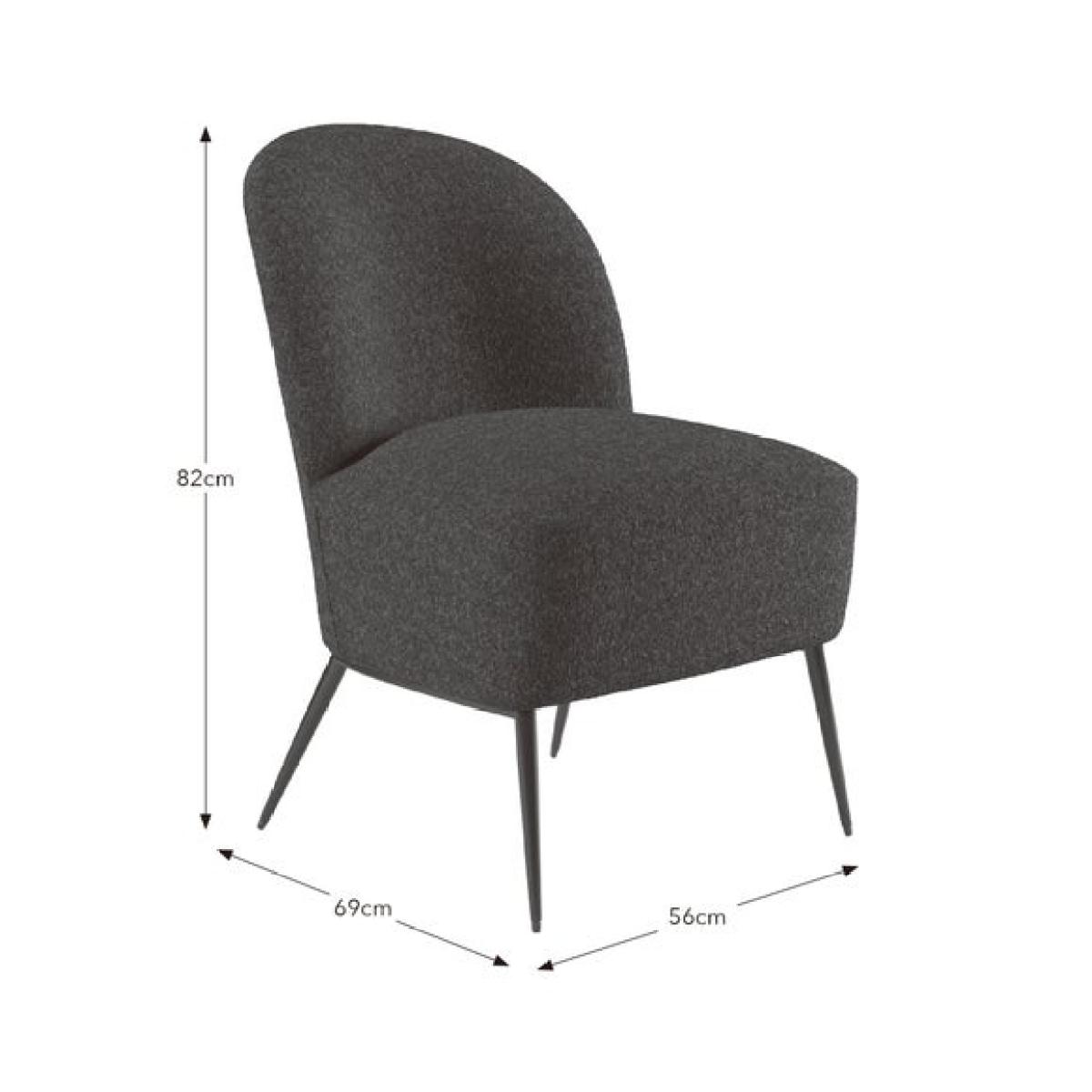 Jett Boucle Accent Chair – image 8