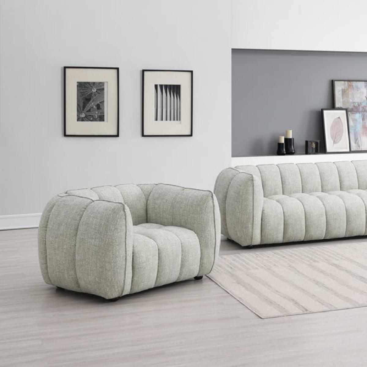 Oakcrest Chenille Armchair – image 2