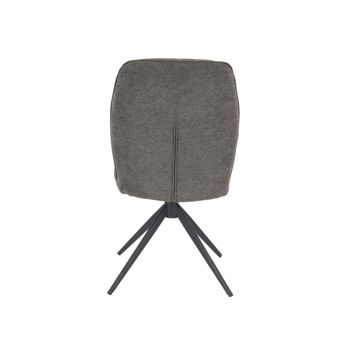 Indus Valley Set of 2 Pebble Swivel Dining Chairs – image 5
