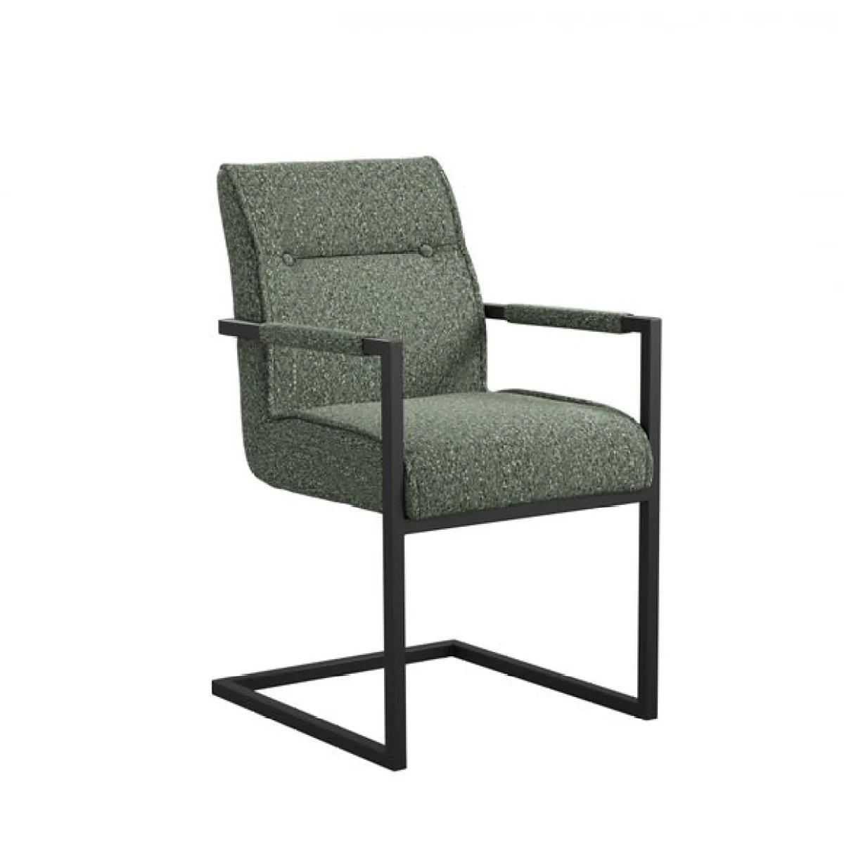 Set of 2 Cleaver Tweed Dining Chairs with Arms – image 3