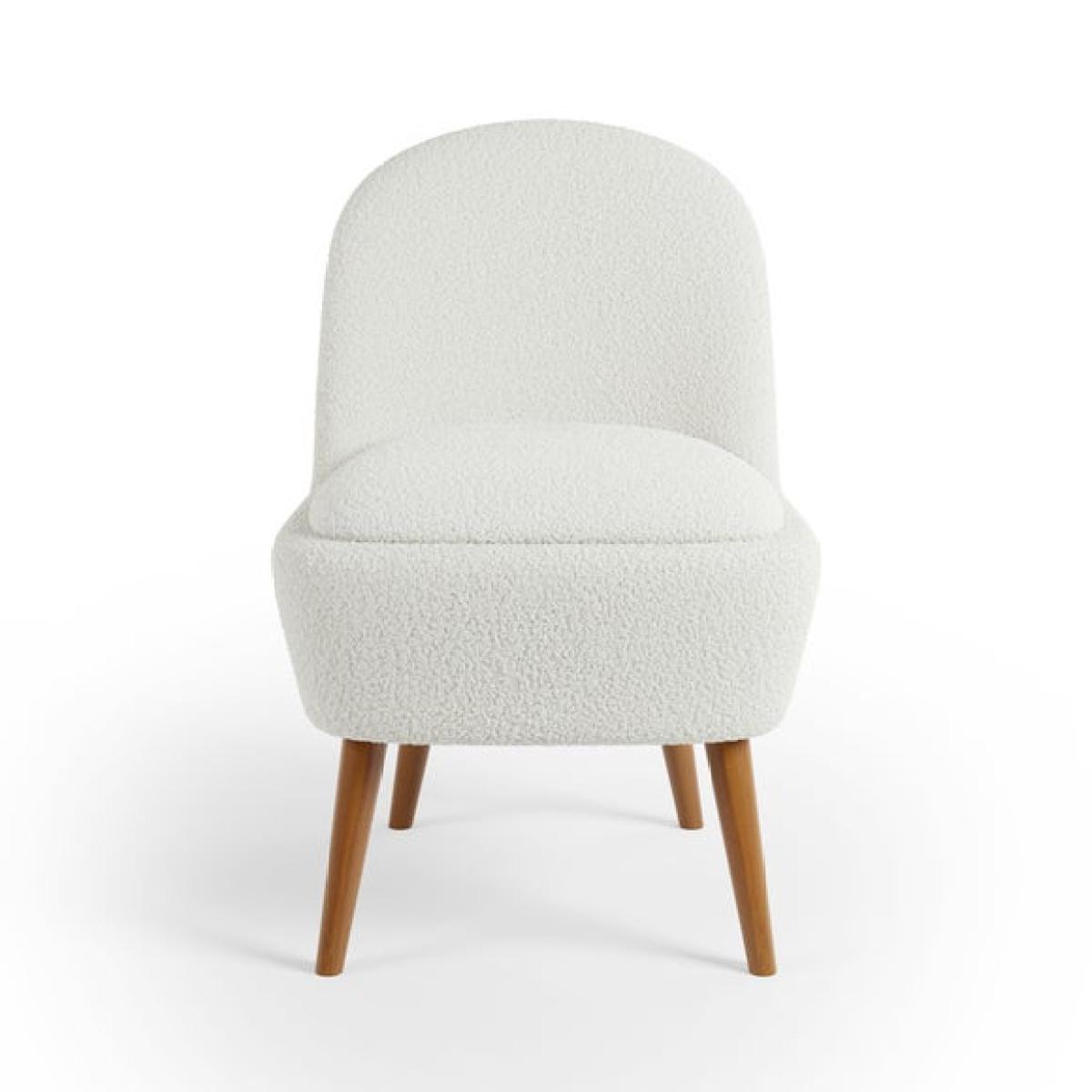 Lora Sherpa Storage Cocktail Chair – image 7