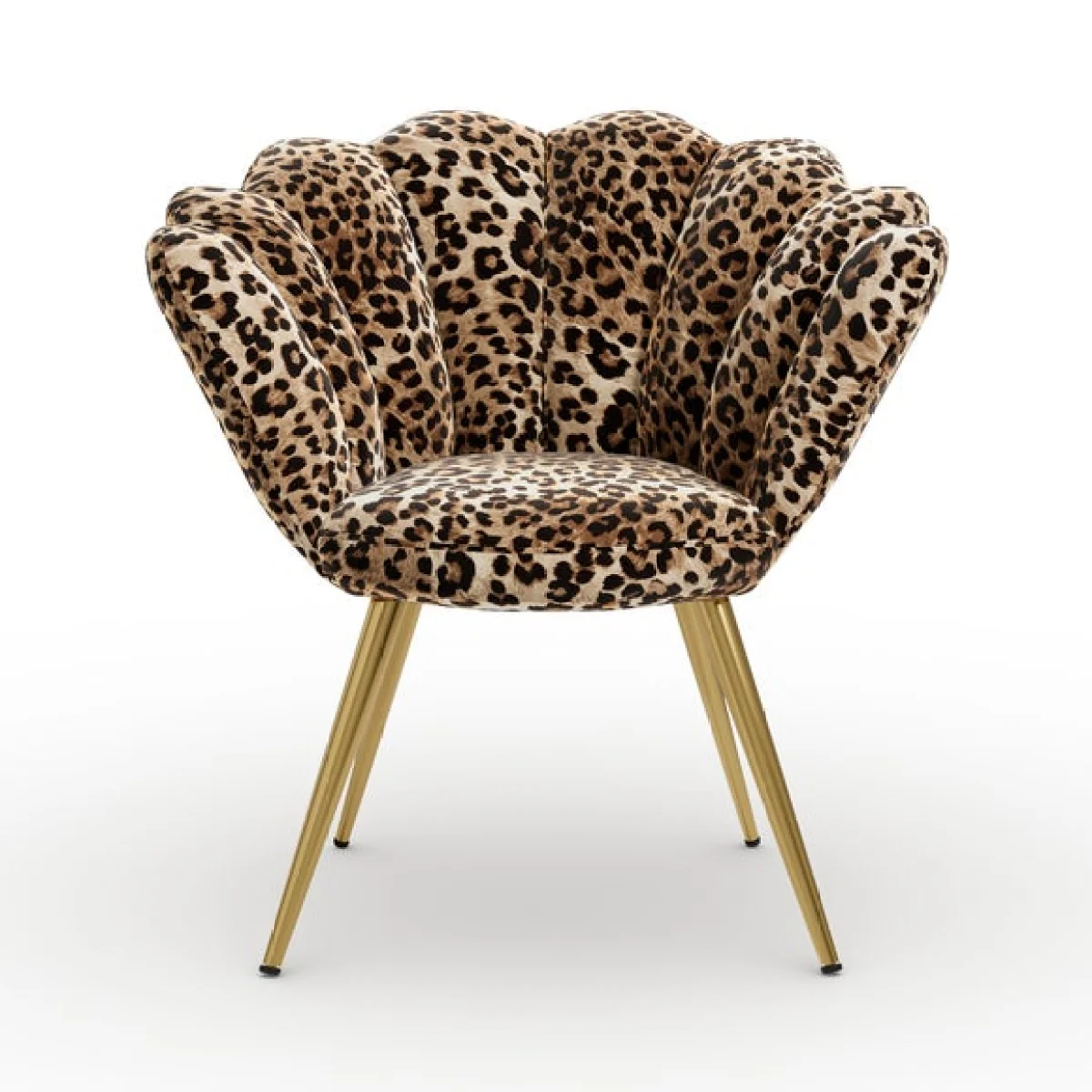 Vivian Leopard Print Velvet Cocktail Chair – image 7