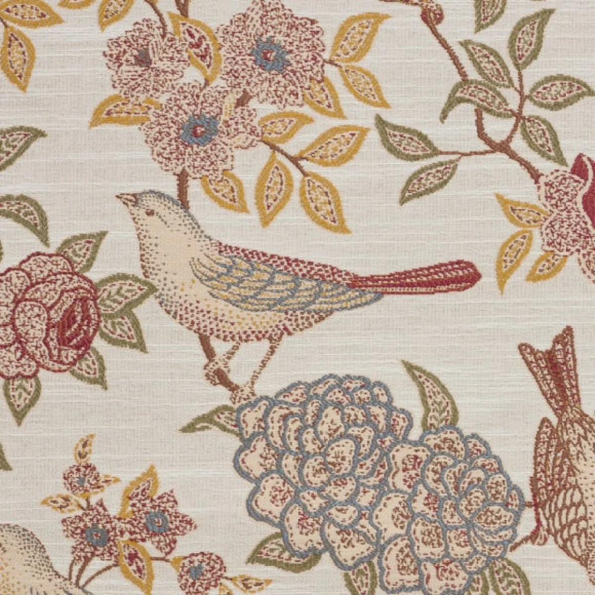 Eliza Aspley Print Textured Weave Wooden Occasional Chair – image 6