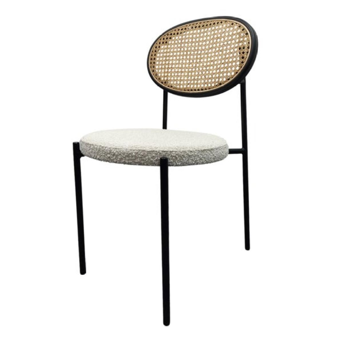 Fusion Living Paris Boucle Dining Chair – image 2