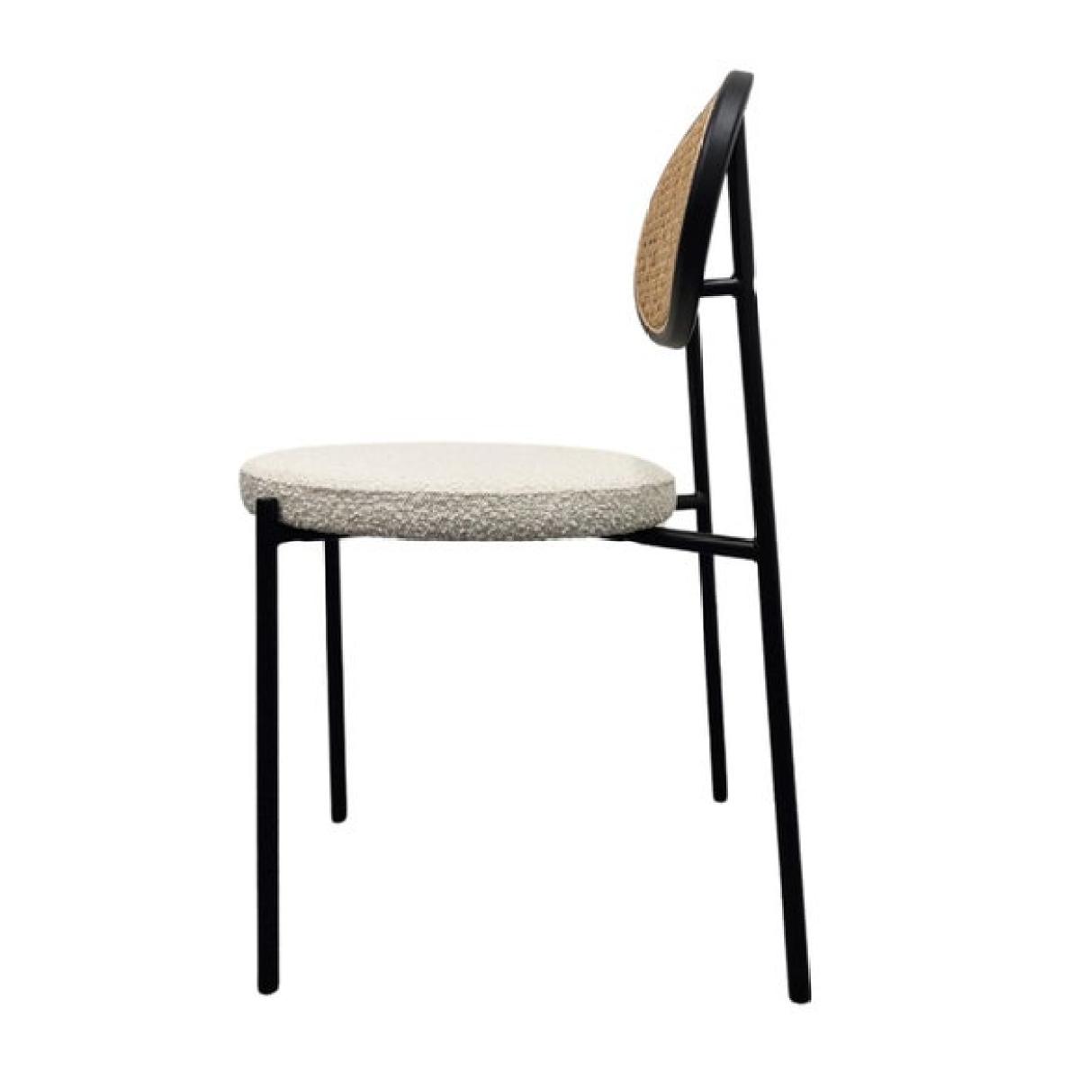 Fusion Living Paris Boucle Dining Chair – image 4