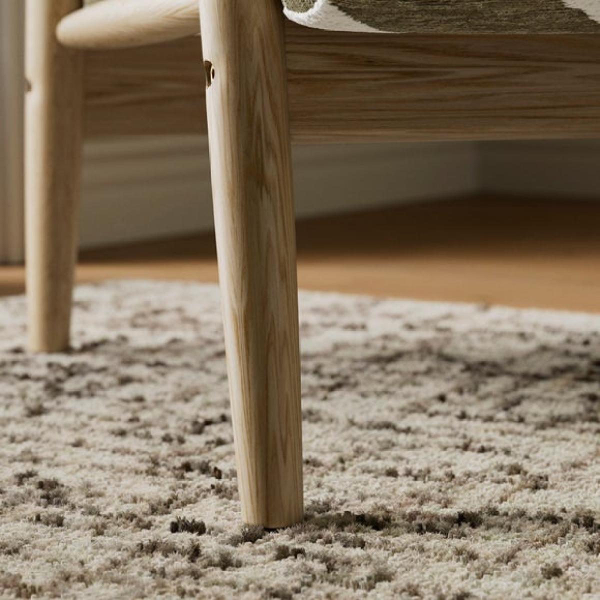 Quinn Diagonal Stripe Paddle Occasional Armchair – image 4