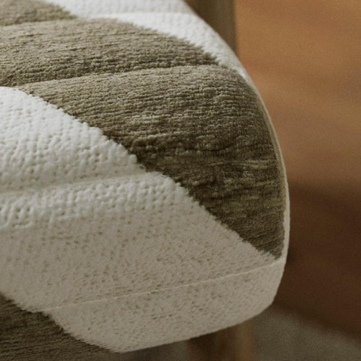 Quinn Diagonal Stripe Paddle Occasional Armchair – image 5