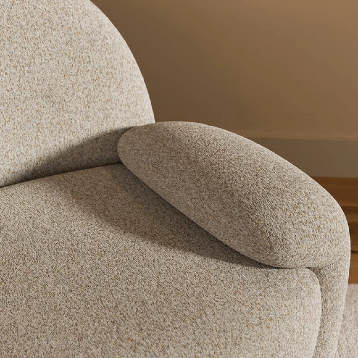 Twila Speckled Boucle Accent Chair – image 4